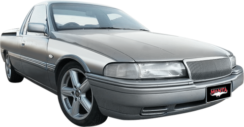 Manta Performance Single 2.5in Full System with Extractors Aluminised Steel - Loud (Commodore 88-95)