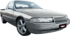 Manta Performance Single 2.5in Full System with Extractors Aluminised Steel - Medium (Commodore 88-95)