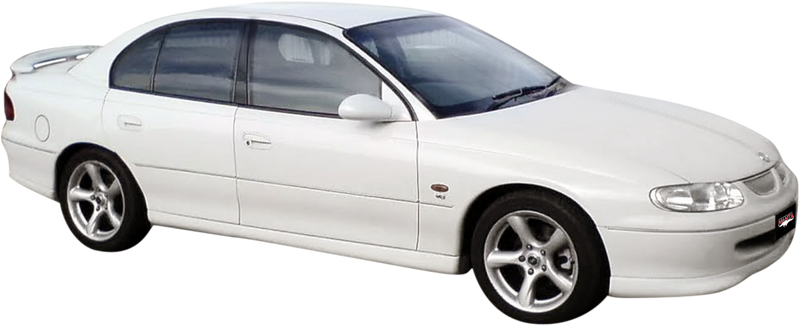 Manta Performance Dual 3in Full System with Extractors Aluminised Steel - Medium (Commodore VT 97-00)