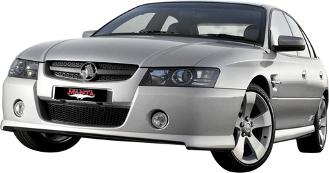 Manta Performance Single 3in Full System with Extractors Aluminised Steel - Medium (Commodore 97-06) — fits Holden...
