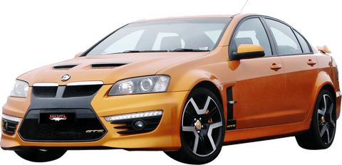 Manta Performance Dual 2.5in Full System with Extractors Aluminised Steel - Medium (Commodore 06-13) — fits Holden...