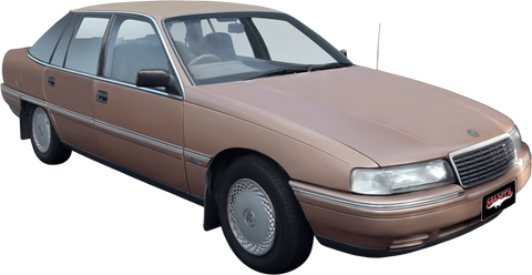 Manta Performance Single 2.5in Full System with Extractors Aluminised Steel - Medium (Statesman/Caprice 90-95) — fi...