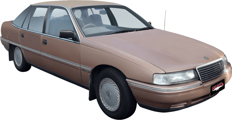 Manta MKHN0275 Single 2.5in Cat Back Aluminised Steel - Quiet (Statesman/Caprice 90-95)