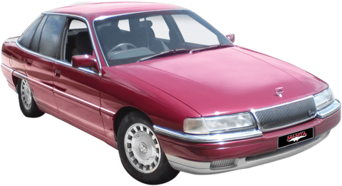 Manta Performance Single 3in Full System with Extractors Aluminised Steel - Quiet (Statesman/Caprice 91-97) — fits...