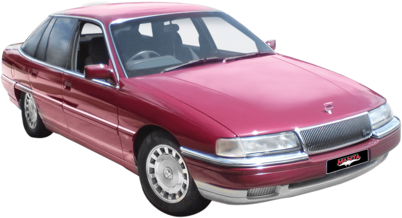Manta Performance Single 3in Full System with Extractors Aluminised Steel - Quiet (Statesman/Caprice 91-97) — fits...