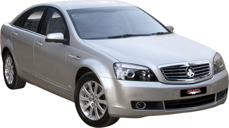 Manta Performance Dual 2.5in Full System with Extractors Aluminised Steel - Quiet (Statesman/Caprice 06-13) — fits...