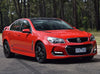 Manta Performance Dual 2.5in Full System with Extractors Aluminised Steel - Medium (Commodore VF 13-17) — fits Hold...