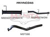 Manta Performance 3in DPF Back Exhaust (Colorado RG 12-16) — fits Holden Colorado (image 2)