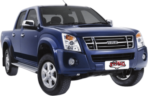 Manta Performance 3in Full System with Cat Aluminised Steel - Quiet (D-Max 10-12) — fits Isuzu D-Max RC TFS
