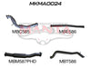 Manta Performance Performance Cat Back System (BT50 B32P 3.2L With Cat and Hotdog)