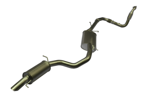 Manta Performance 3in Full System with Cat Aluminised Steel - Medium (Pajero NS/NT 06-08)