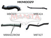 Manta Performance Exhaust Full System with Cat & without Muffler (Triton MN 09-14) — fits Mitsubishi Triton (image 2)