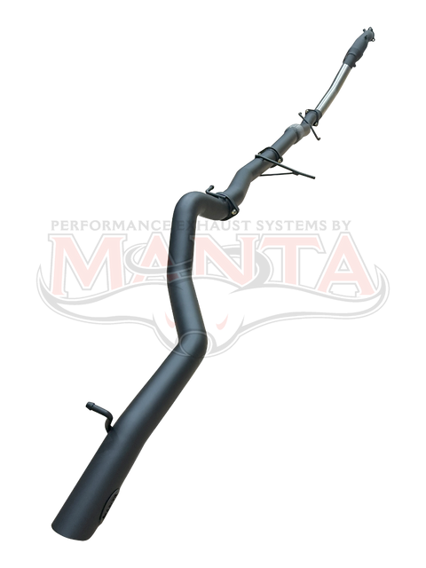 Manta Performance 3in Turbo Back With Cat & Without Muffler (Pajero Sport QE, QF, QG 15-24)