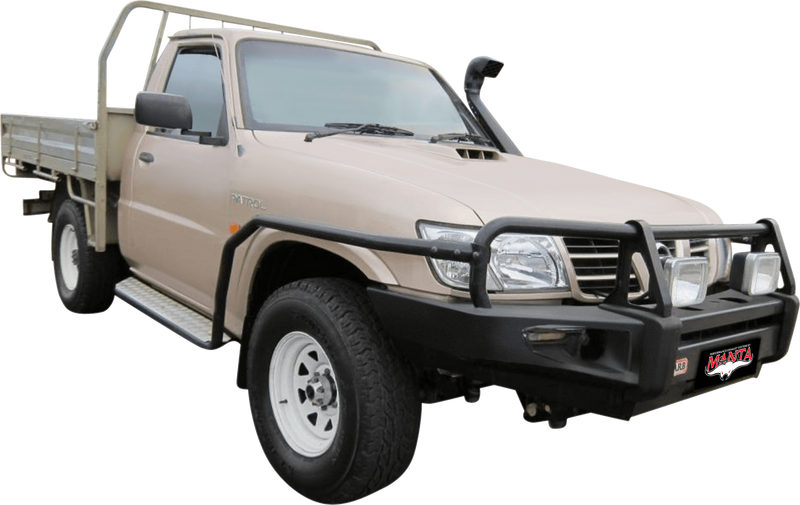 Manta Performance Single 3in Full System Aluminised Steel - Loud (Patrol GU 97-16)
