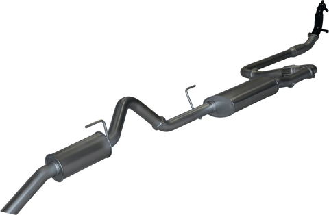 Manta Performance 3in Full System without Cat Aluminised Steel - Quiet (Pathfinder R51 07-13)