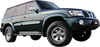 Manta Performance Single 2.5in Cat Back Aluminised Steel - Medium (Patrol GU 97-16) — fits Nissan Patrol GU