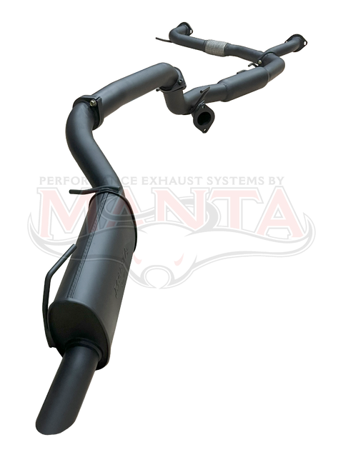 Manta Performance 3in Catback With Centre Hotdog & Bi-Modal Integration (Patrol Warrior Y62 V8 5.6L Wagon)