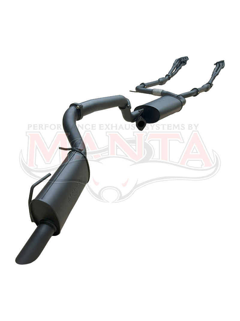 Manta Performance 3in Full Exhaust System, Muffler Centre & Bi-Modal (Patrol Warrior Y62 V8 5.6L Wagon)