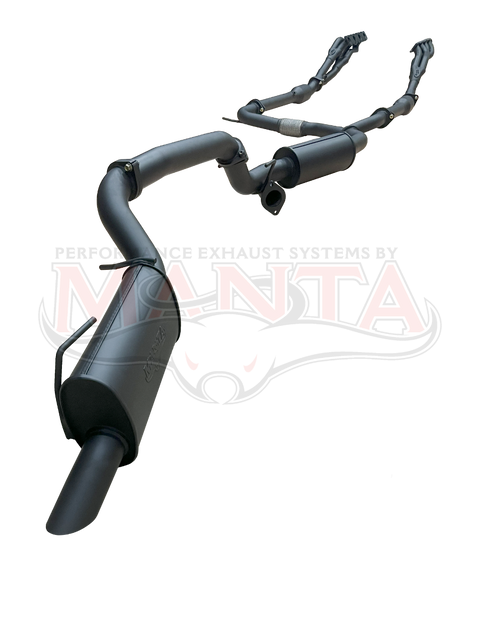 Manta Performance 3in Full Exhaust System, Small Muffler Centre & Bi-Modal (Patrol Warrior Y62 V8 5.6L Wagon)