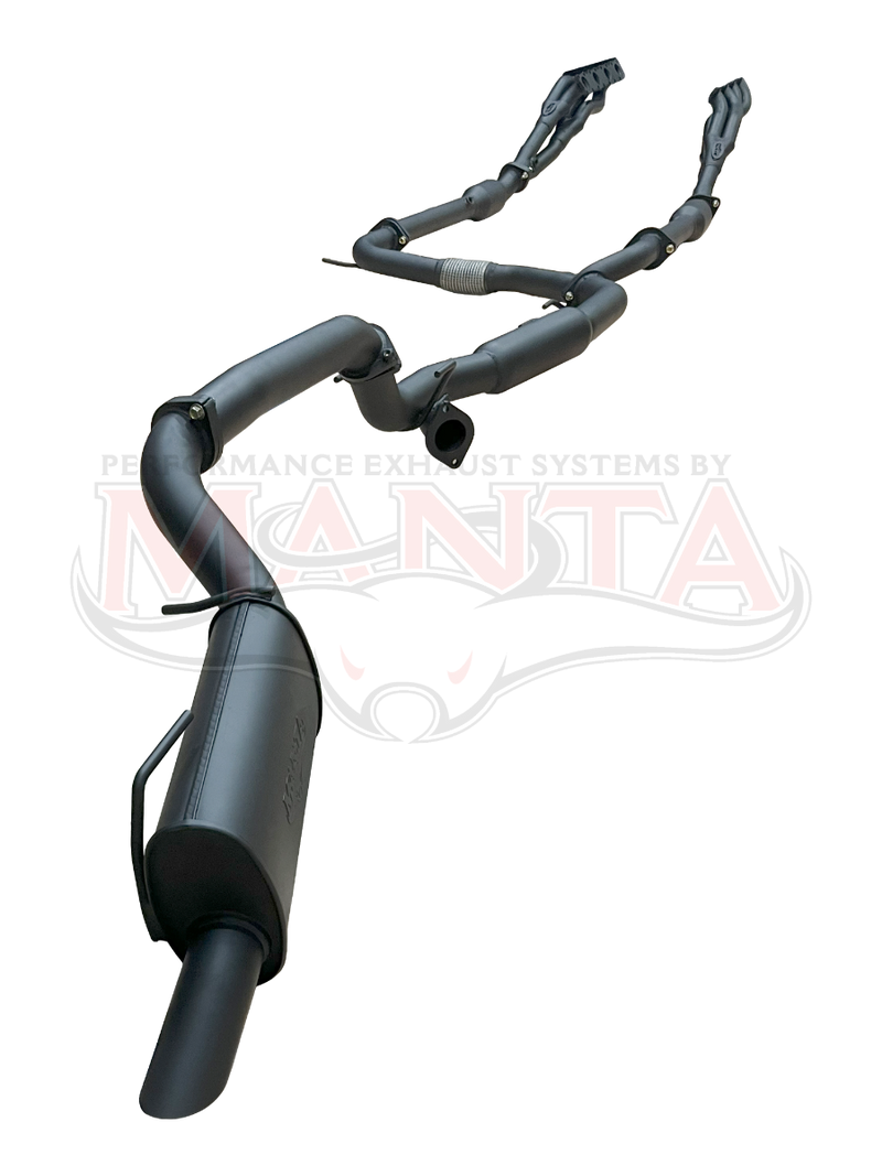 Manta Performance 3in Full Exhaust System, Hotdog Centre & Bi-Modal (Patrol Warrior Y62 V8 5.6L Wagon)