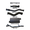 Manta Performance 3in Exhaust System with Cat & Muffler (Landcruiser VDJ79 07+)