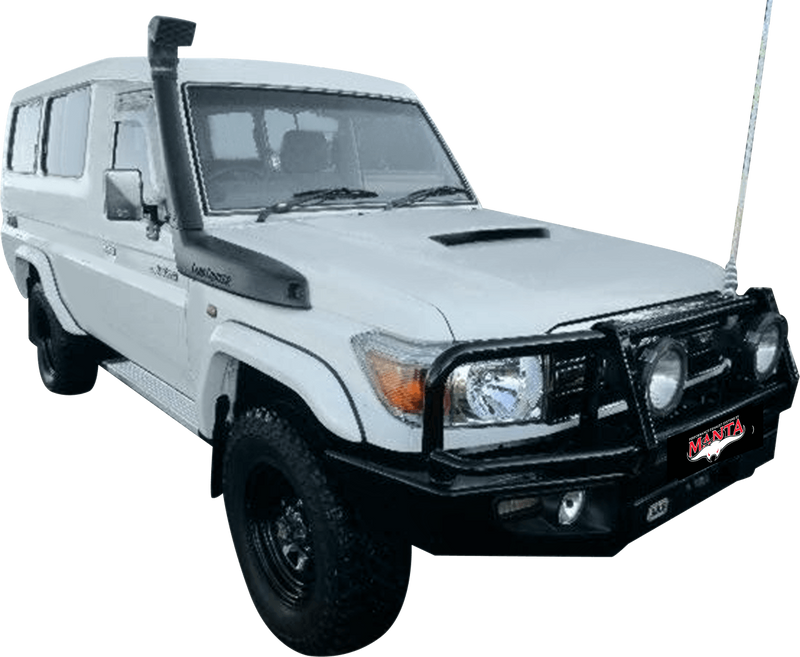 Manta Performance 3in Full System with Cat Aluminised Steel - Quiet (Landcruiser VDJ78 07-16)