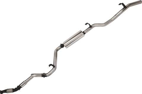 Manta Performance 3in Full System with Cat Aluminised Steel - Medium (Landcruiser VDJ78 07-16)