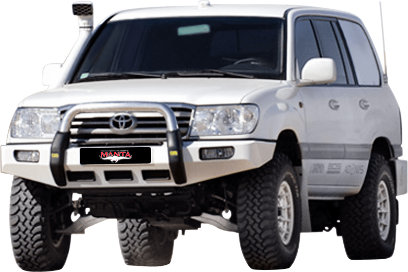 Manta Performance Single 3in Full System Aluminised Steel - Quiet (Landcruiser HDJ100 98-07) — fits Toyota Landcrui...