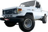 Manta Performance Single 2.5in Full System OEM Manifold Aluminised Steel - Quiet (Landcruiser FZJ75/FZJ78 90-00)...