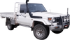 Manta Performance Single 2.5in Full System OEM Manifold Aluminised Steel - Quiet (Landcruiser HZJ79 90+) — fits Toy...