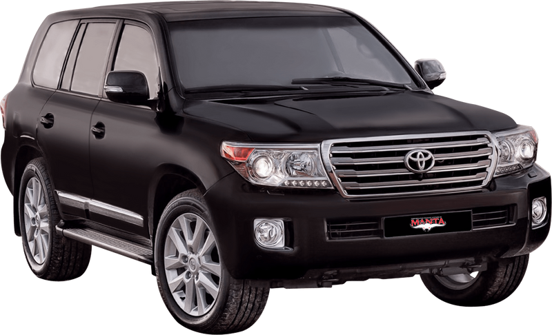 Manta Performance Single 3in Cat Back Aluminised Steel - Medium (Landcruiser UZJ200 07+)