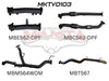 Manta Performance 2.5in DPF with Cat Pipe only Dump Tip (Landcruiser VDJ200 07+)