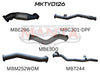 Manta Performance 3in with Cat & WOM DPF (Landcruiser VDJ79 07+) — fits Toyota Landcruiser 79 Series
