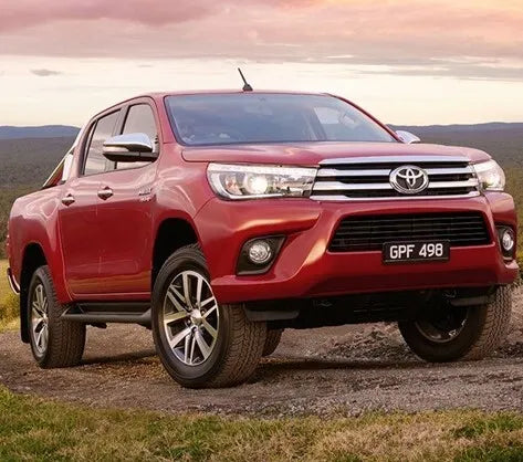 Manta Performance 3in Turbo Back without Cat Aluminised Steel - Medium (Hilux GUN126R 15+) — fits Toyota Hilux An12...