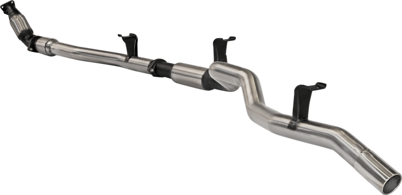 Manta Performance Single 3in DPF Back Aluminised Steel - Quiet (Landcruiser VDJ76 07+) — fits Toyota Landcruiser 76...