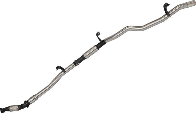 Manta Performance Single 3in Turbo Back without Cat Aluminised Steel - Medium (Landcruiser VDJ76 16+)