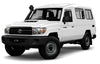 Manta Performance Single 3in Turbo Back without Cat Aluminised Steel - Medium (Landcruiser VDJ78 16+)