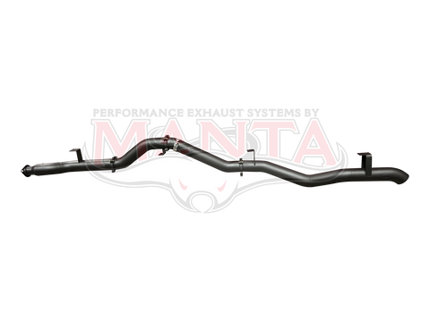 Manta Performance 4in Single DPF Back Without Muffler (Landcruiser VDJ79 V8 4.5L TD, Ute 16 On)