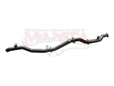 Manta Performance 4in Single DPF Back Without Muffler (Landcruiser VDJ79 V8 4.5L TD, Ute 16 On)