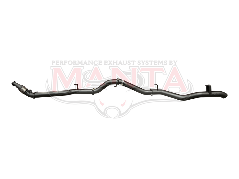 Manta Performance 4in Single Without Cat & Without Muf (Landcruiser VDJ79 V8 4.5L TD, (DPF) Ute 16 On) — fits Toyot...