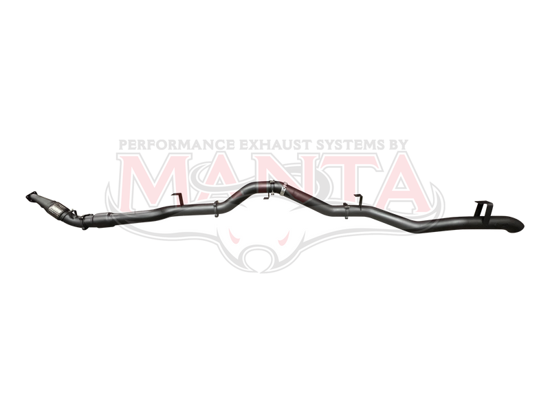 Manta Performance 4in Single Turbo Back With Cat (Landcruiser VDJ79 V8 4.5L TD, Dual Cab Ute 12-16, (Without DPF))...