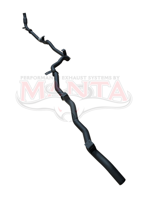 Manta Performance 3in Turbo Back With Cat & Without Muffler (Landcruiser GDJ79 Ute, 2.8L TD, 23 On) — fits Toyota L...