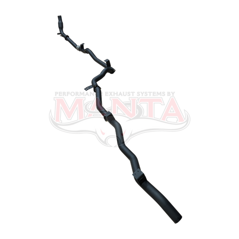 Manta Performance 3in Turbo Back Without Cat & Without Muffler (Landcruiser GDJ79 Ute, 2.8L TD, 23 On)