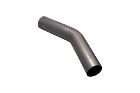 XForce 2.5in/45 Degree Mandrel Bend - Semi Bright Steel