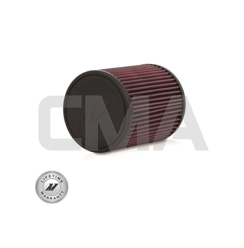 Mishimoto Performance Air Filter - Universal, 3" Inlet, 6" Filter Length