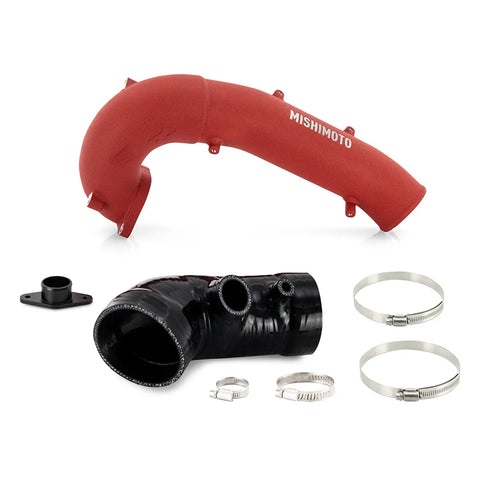 Mishimoto Turbo Inlet Pipe Upgrade Kit - Red (Civic Type R 17+) — fits Honda Civic Type
