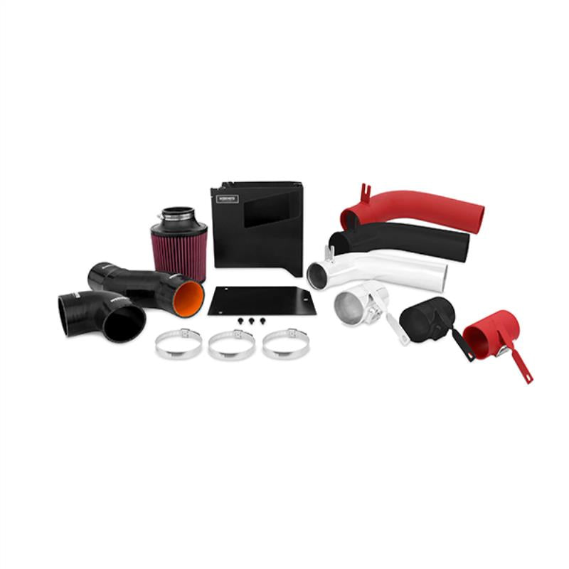 Mishimoto Performance Air Intake with Airbox (WRX 2015-21) Wrinkle Red — fits Subaru STI