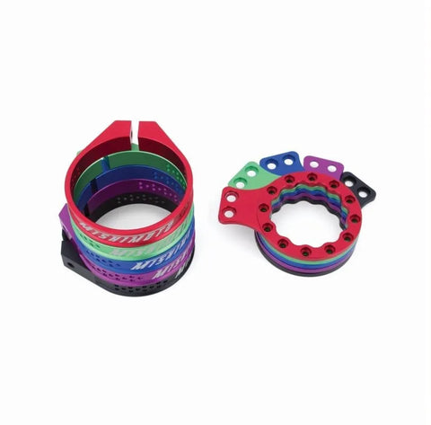 Mishimoto Replacement Bracket Set for Mishimoto Baffled Oil Catch Can - Red