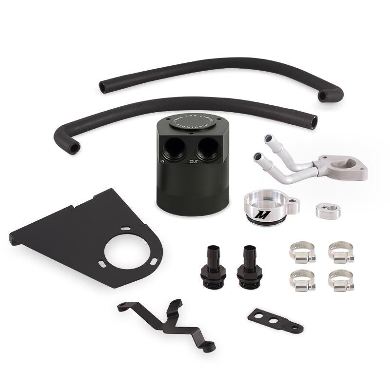Mishimoto Baffled Oil Catch Can Kit (Powerstroke 6.7L 2017+)