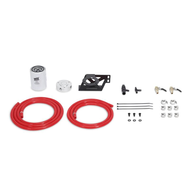 Mishimoto Coolant Filter Kit (6.4L Powerstroke 08-10) - Red